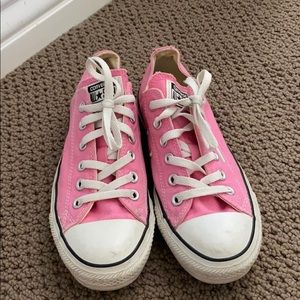 Pink Converse All Star Tennis Shoes